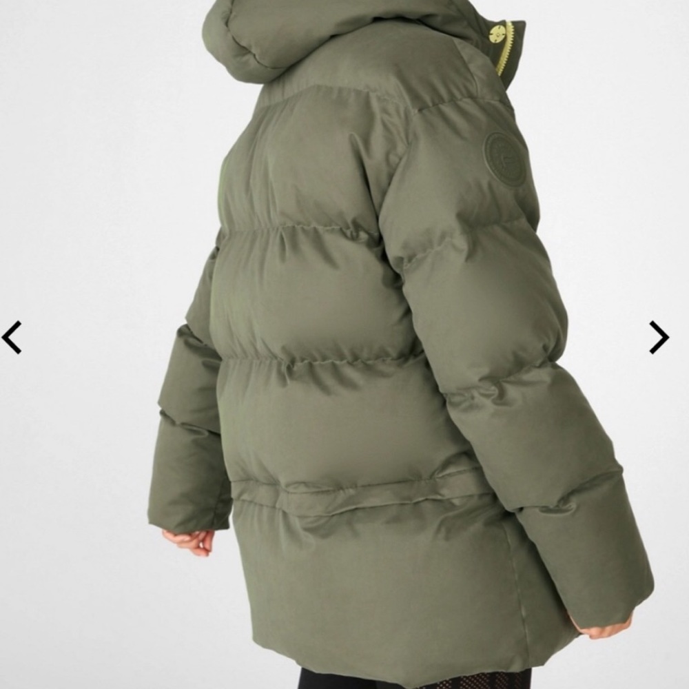 Fabletics Jacket Olive Green Size Small - image 2